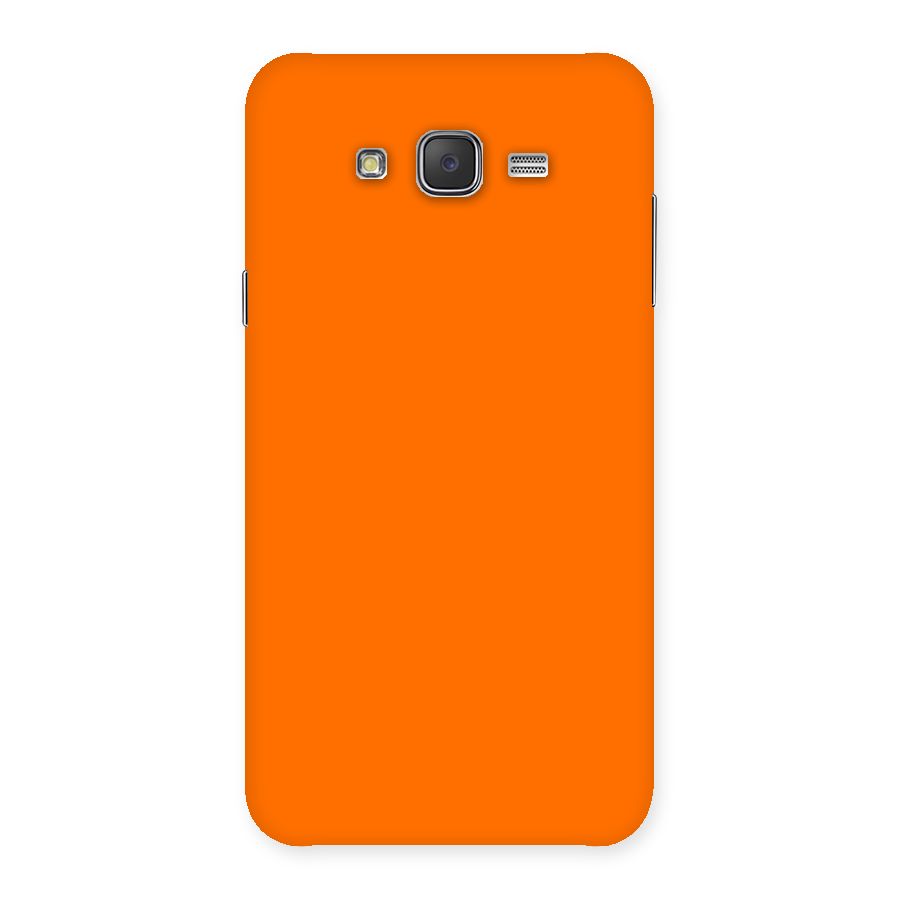 Mac Orange Back Case for Galaxy J7