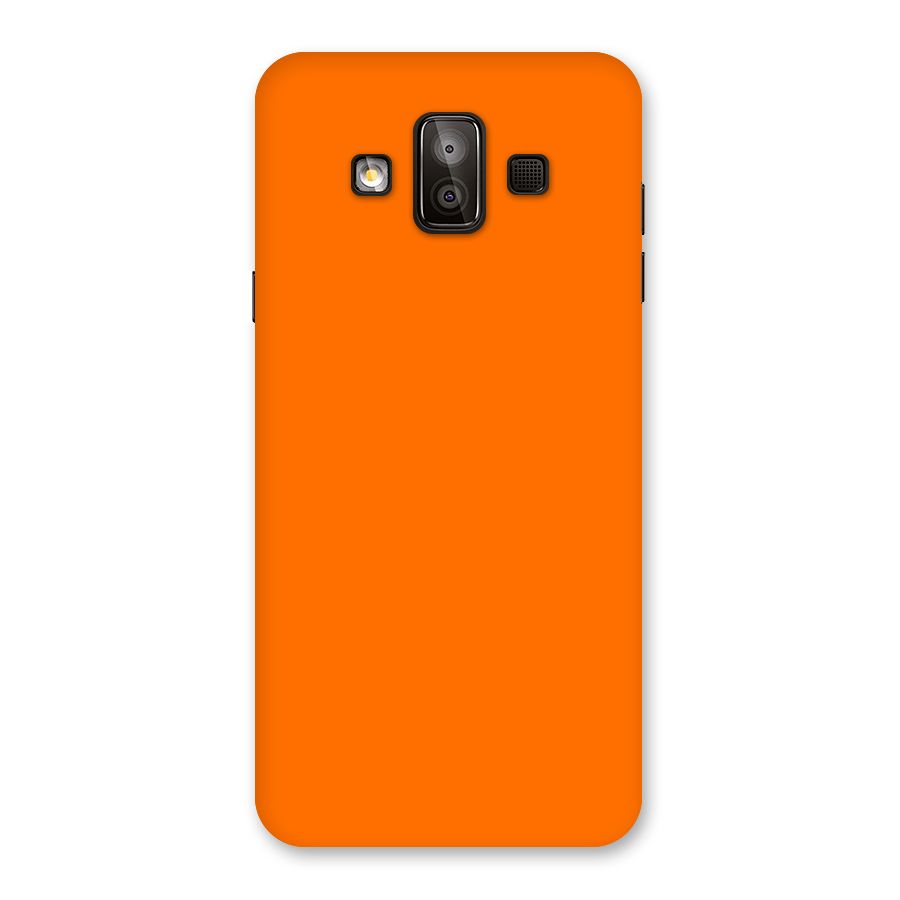 Mac Orange Back Case for Galaxy J7 Duo