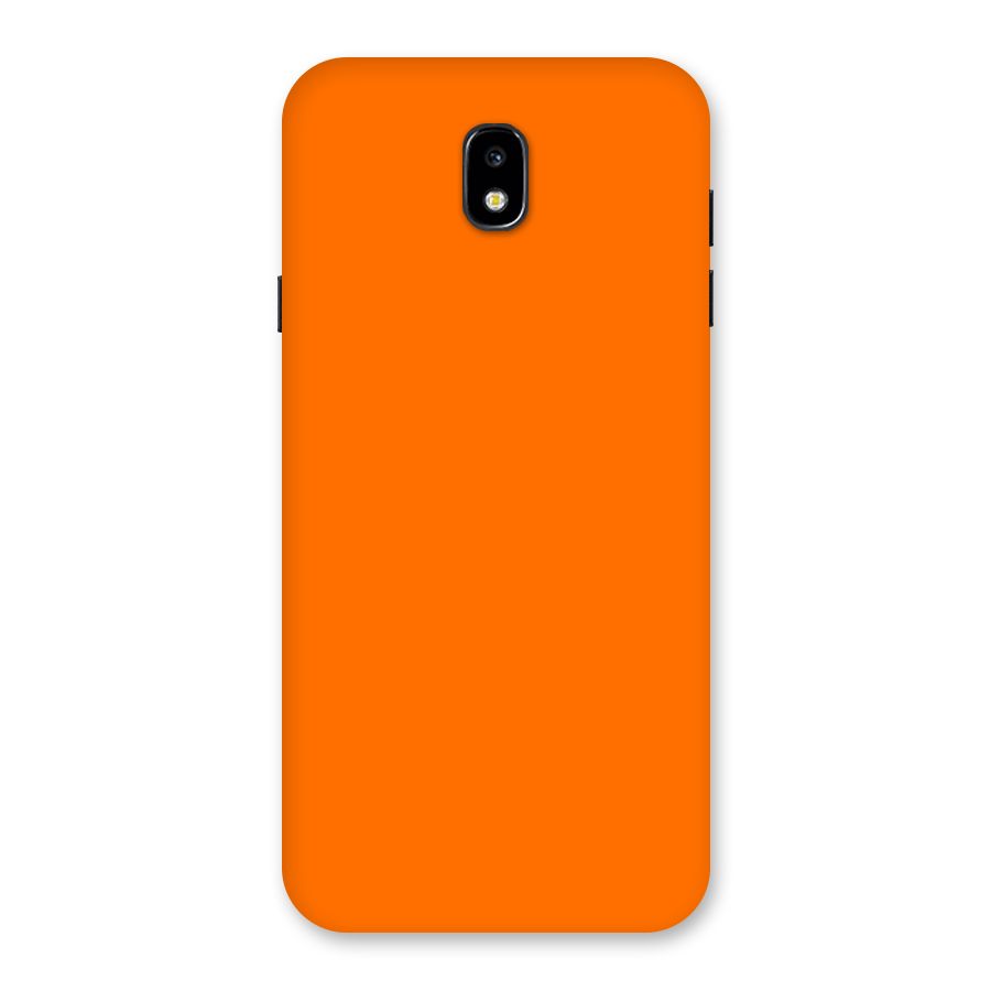 Mac Orange Back Case for Galaxy J7 Pro