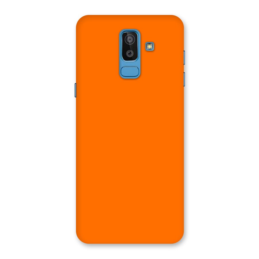 Mac Orange Back Case for Galaxy J8