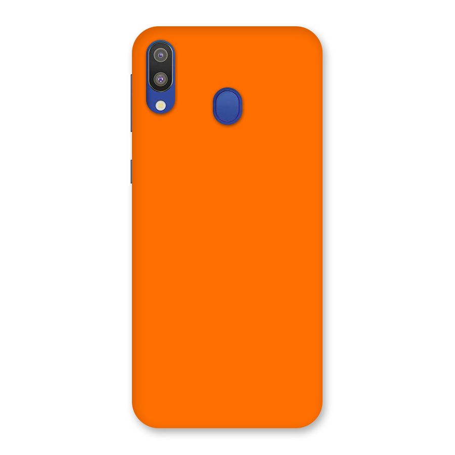 Mac Orange Back Case for Galaxy M20