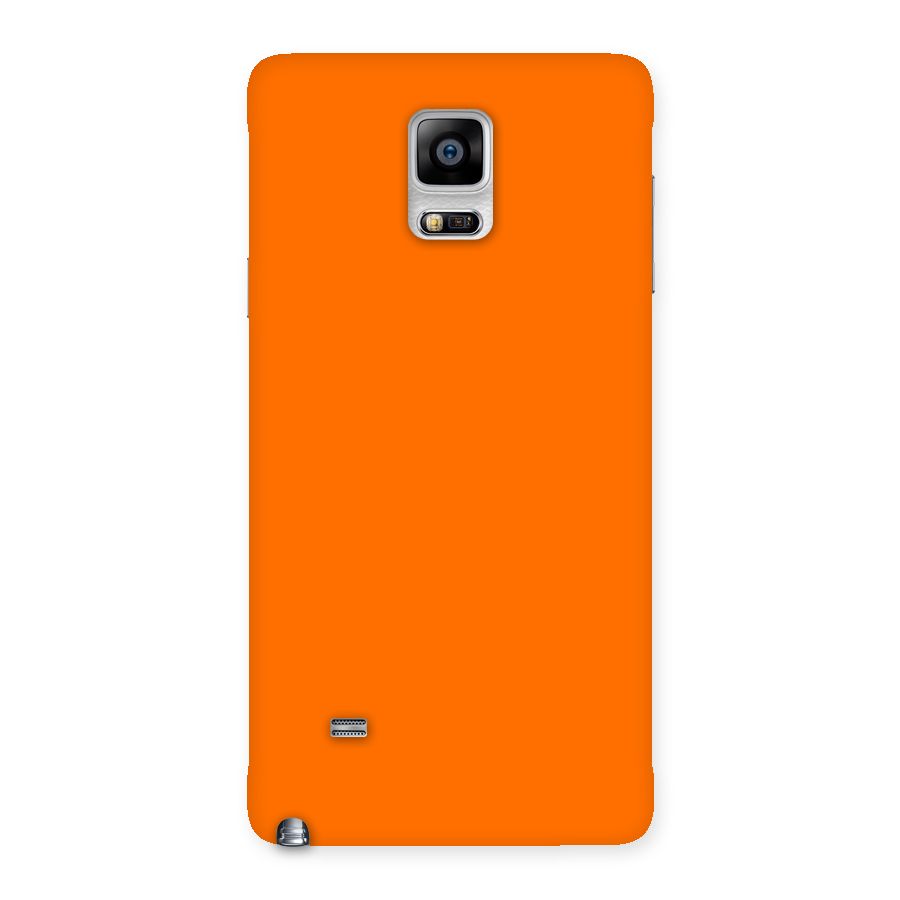 Mac Orange Back Case for Galaxy Note 4