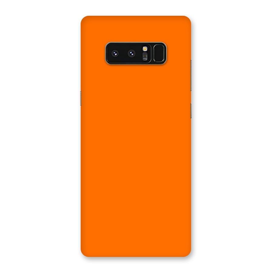 Mac Orange Back Case for Galaxy Note 8