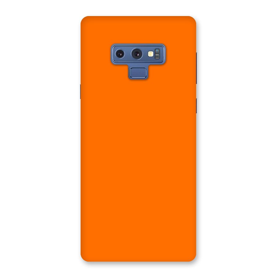 Mac Orange Back Case for Galaxy Note 9