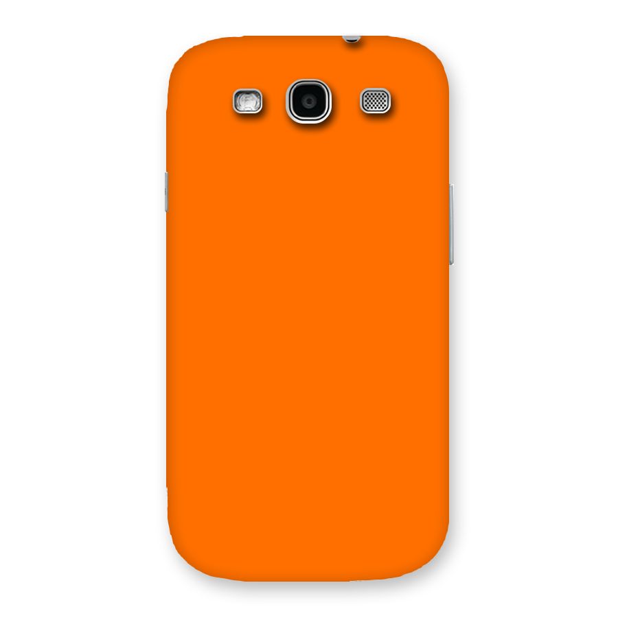 Mac Orange Back Case for Galaxy S3