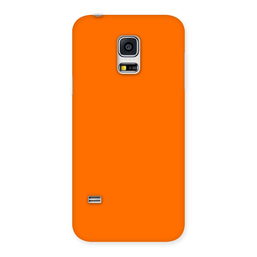 Mac Orange Back Case for Galaxy S5 Mini
