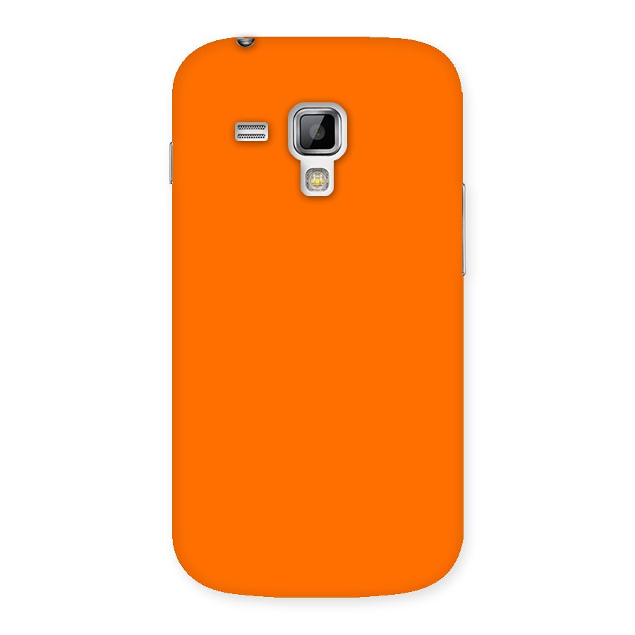 Mac Orange Back Case for Galaxy S Duos