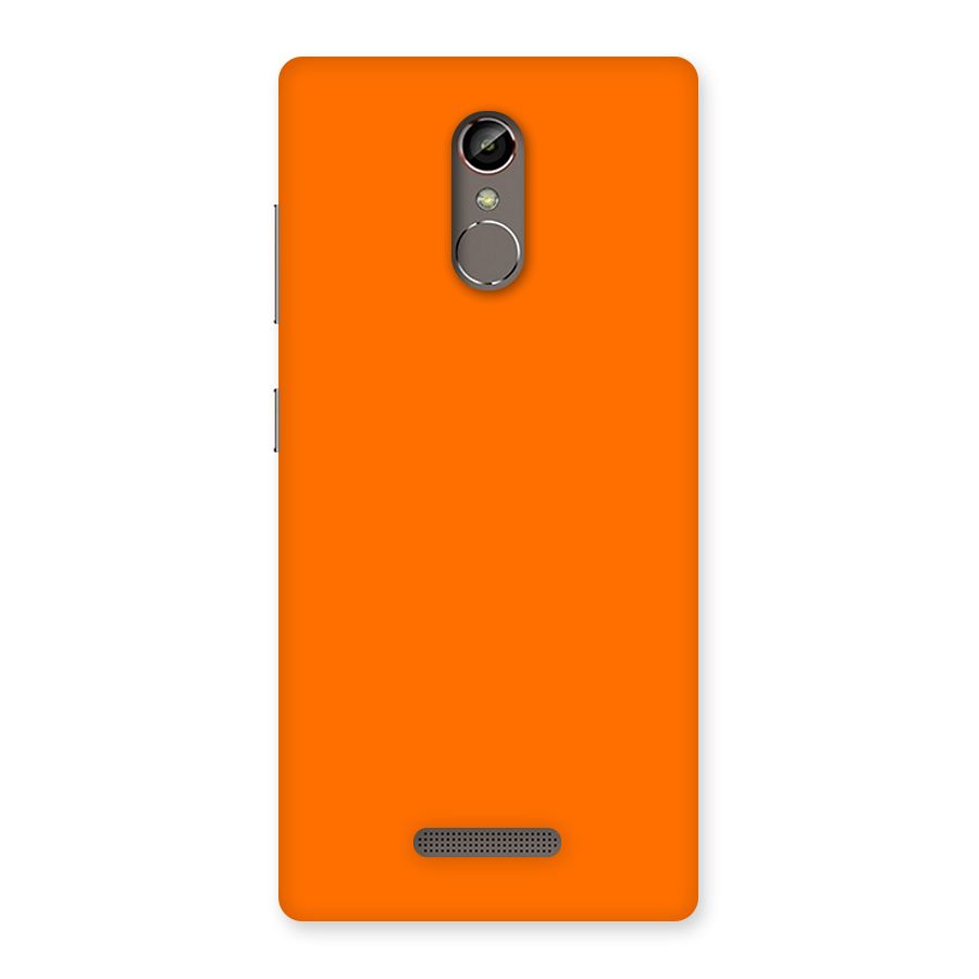 Mac Orange Back Case for Gionee S6s
