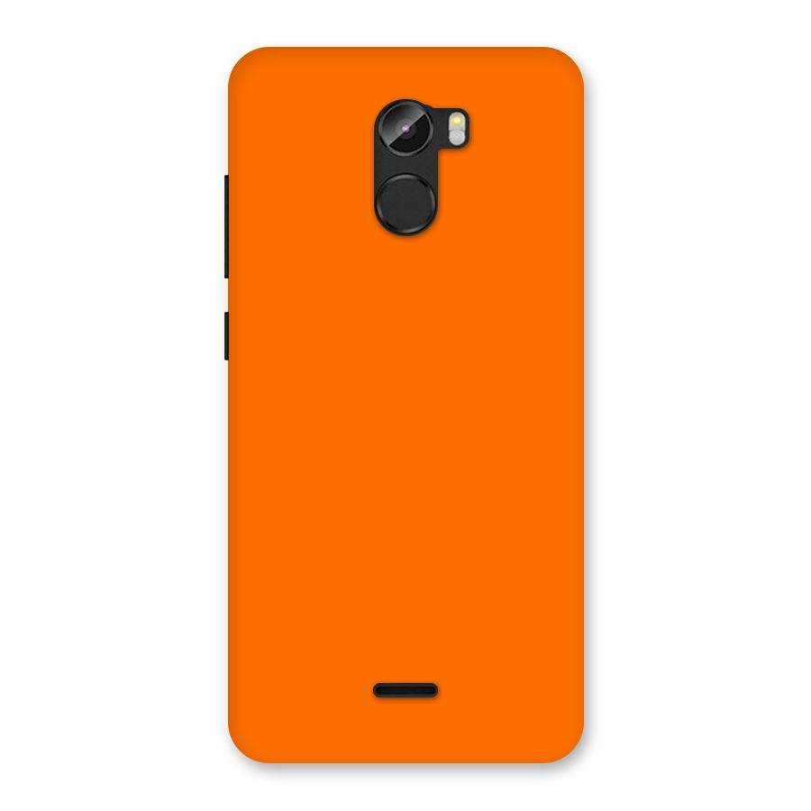 Mac Orange Back Case for Gionee X1