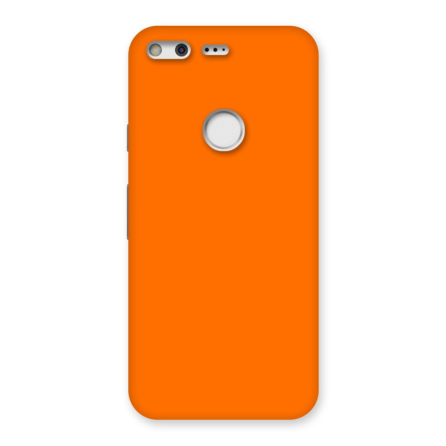 Mac Orange Back Case for Google Pixel