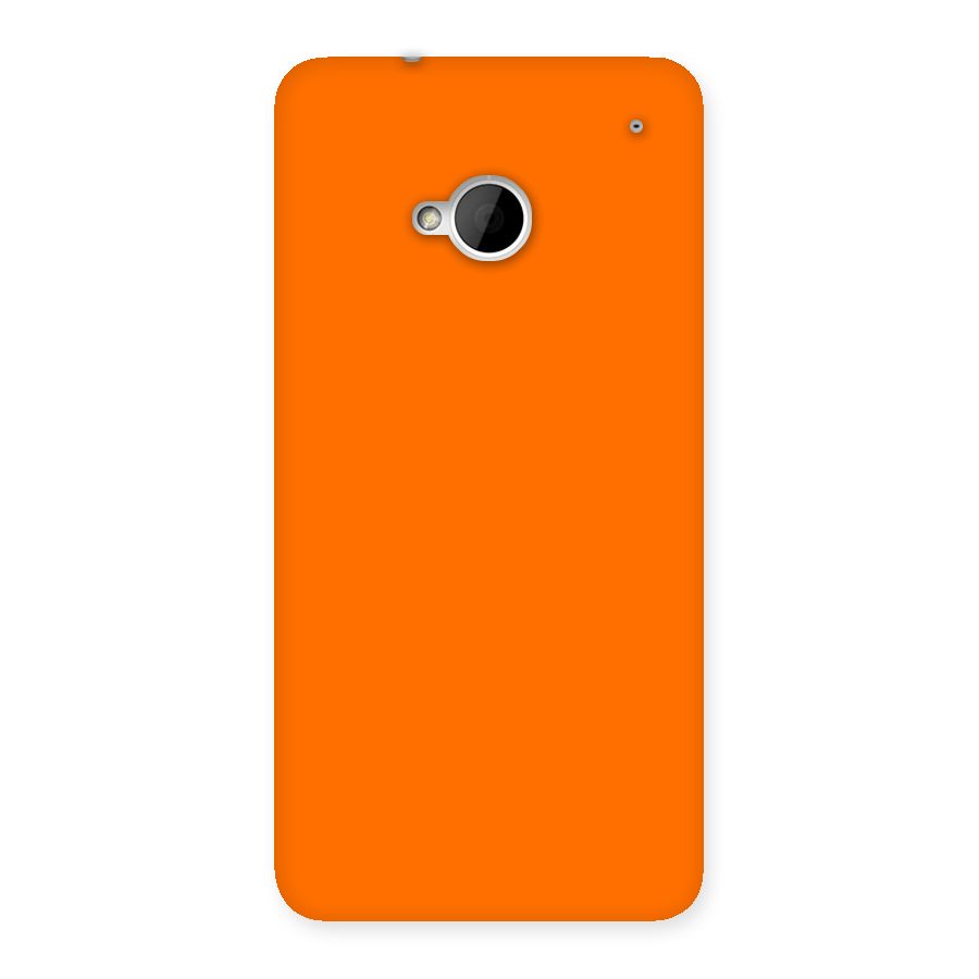 Mac Orange Back Case for HTC One M7