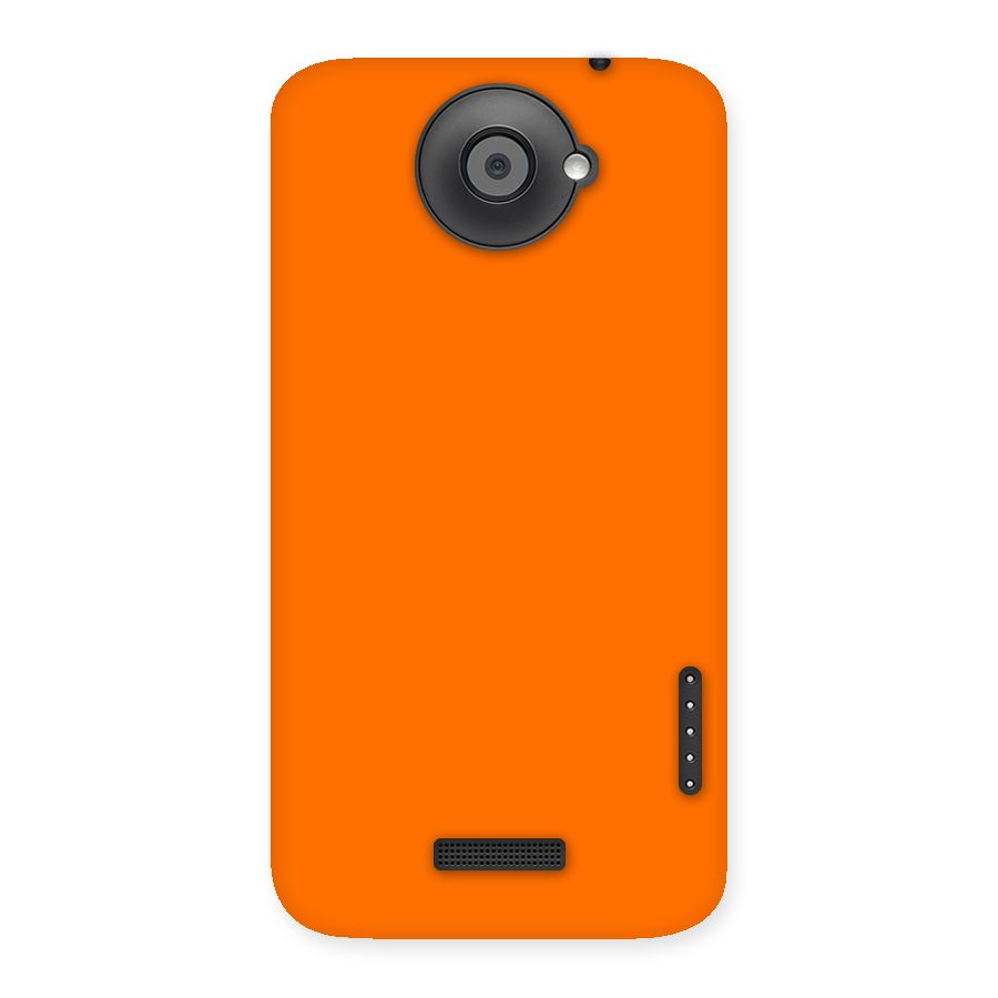 Mac Orange Back Case for HTC One X
