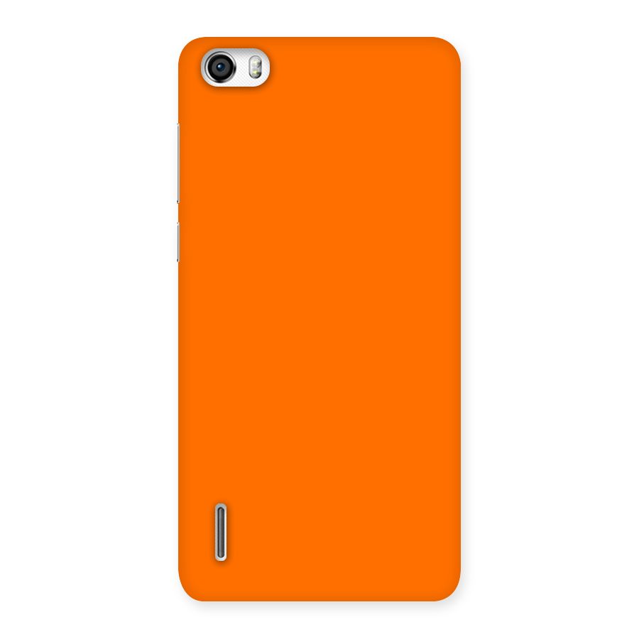 Mac Orange Back Case for Honor 6