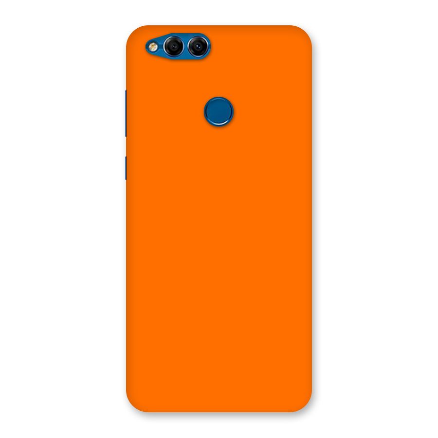 Mac Orange Back Case for Honor 7X