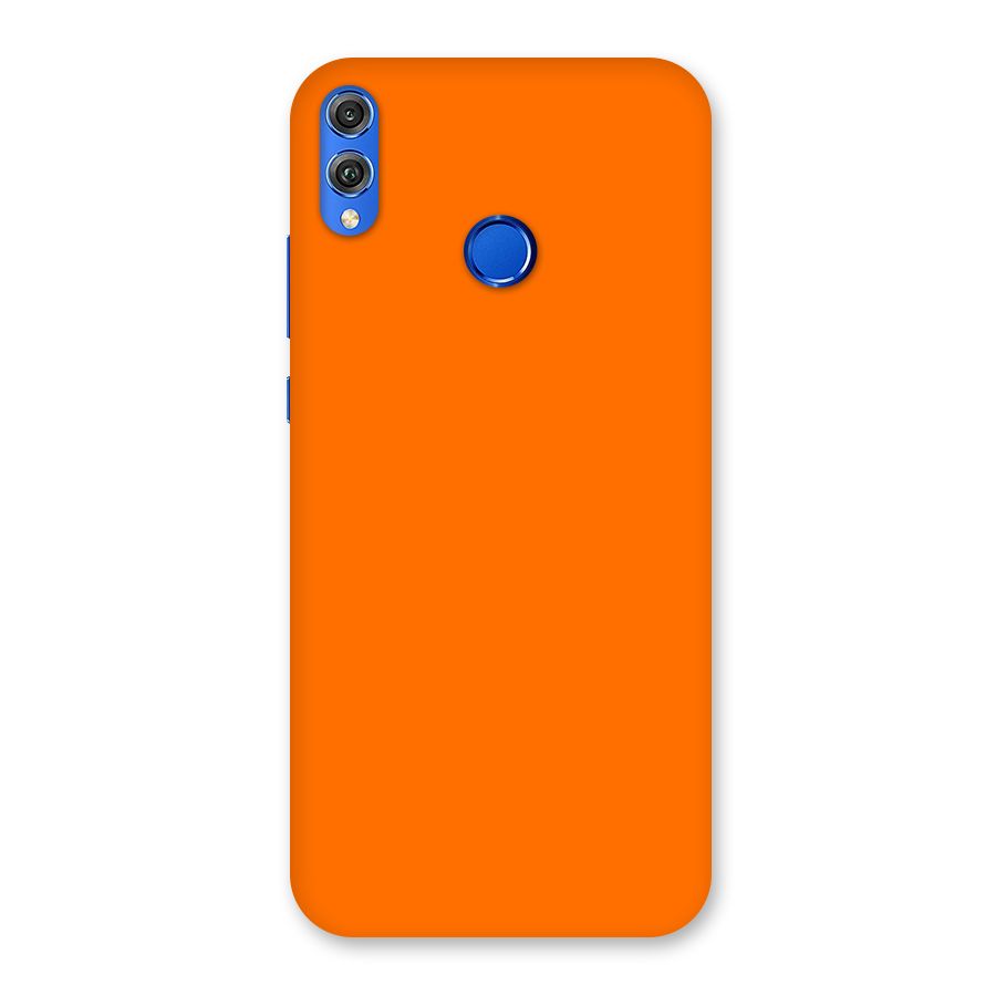Mac Orange Back Case for Honor 8X