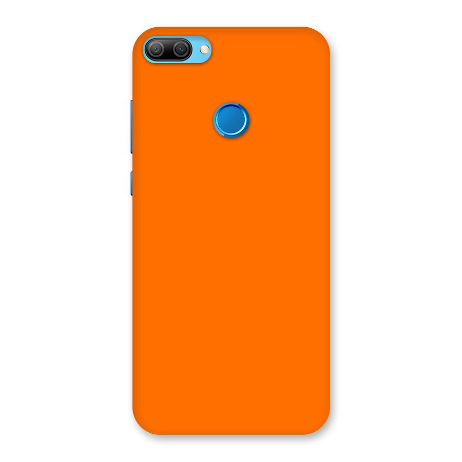 Mac Orange Back Case for Honor 9N