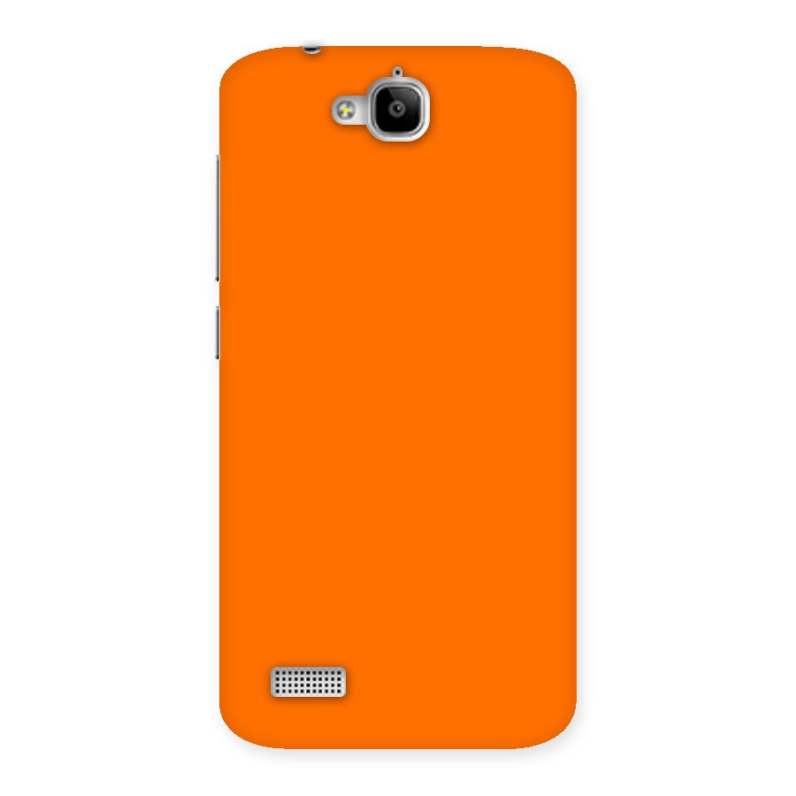 Mac Orange Back Case for Honor Holly