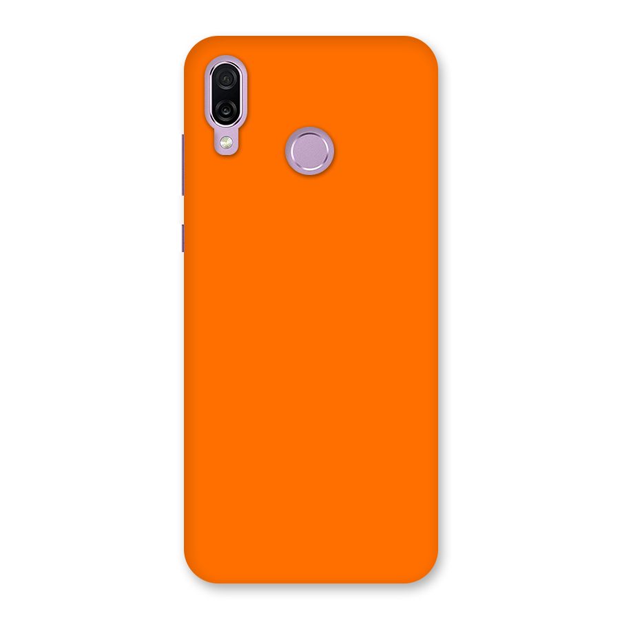 Mac Orange Back Case for Honor Play