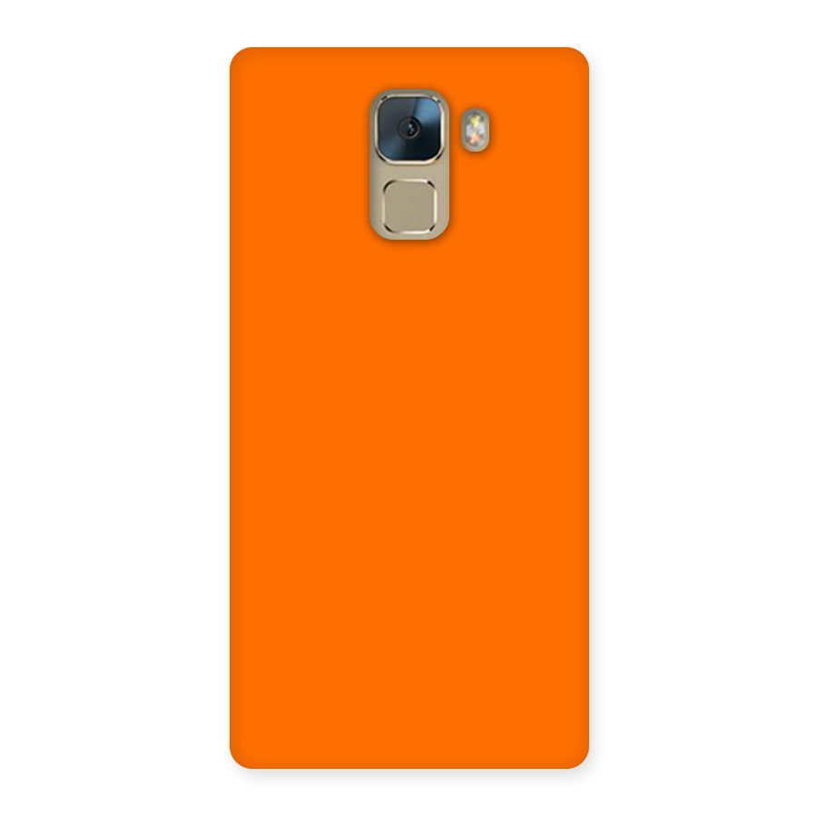 Mac Orange Back Case for Huawei Honor 7