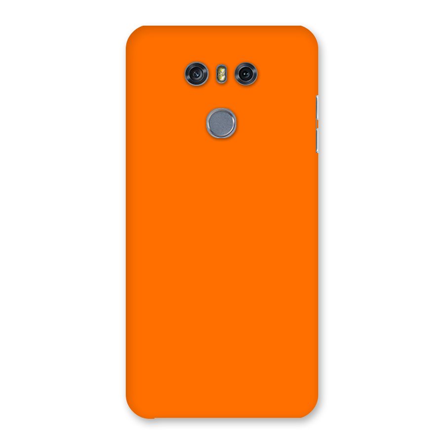 Mac Orange Back Case for LG G6