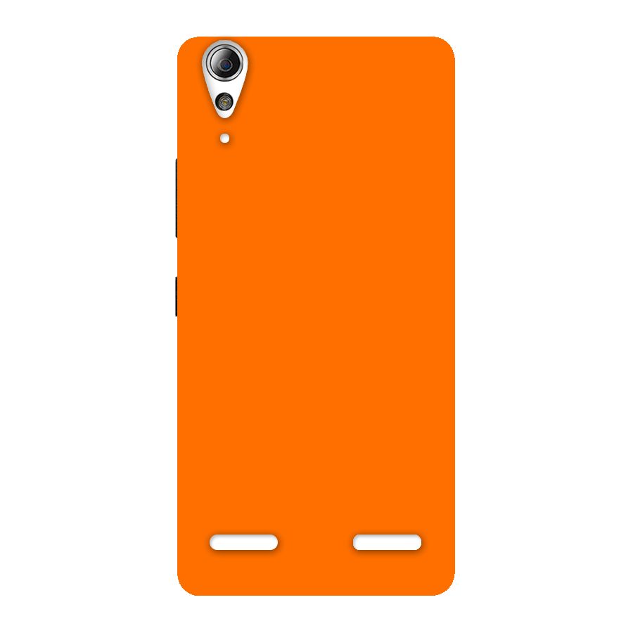 Mac Orange Back Case for Lenovo A6000