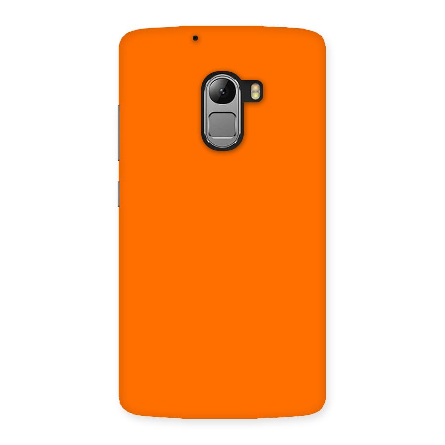Mac Orange Back Case for Lenovo K4 Note