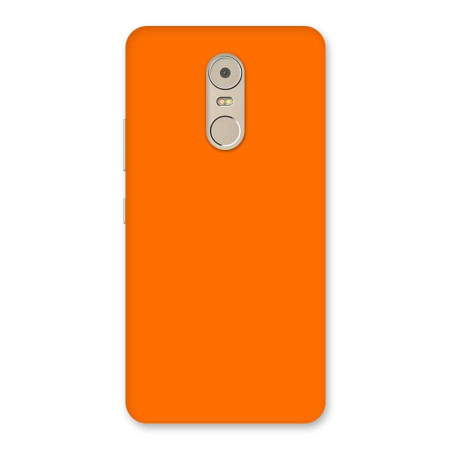 Mac Orange Back Case for Lenovo K6 Note