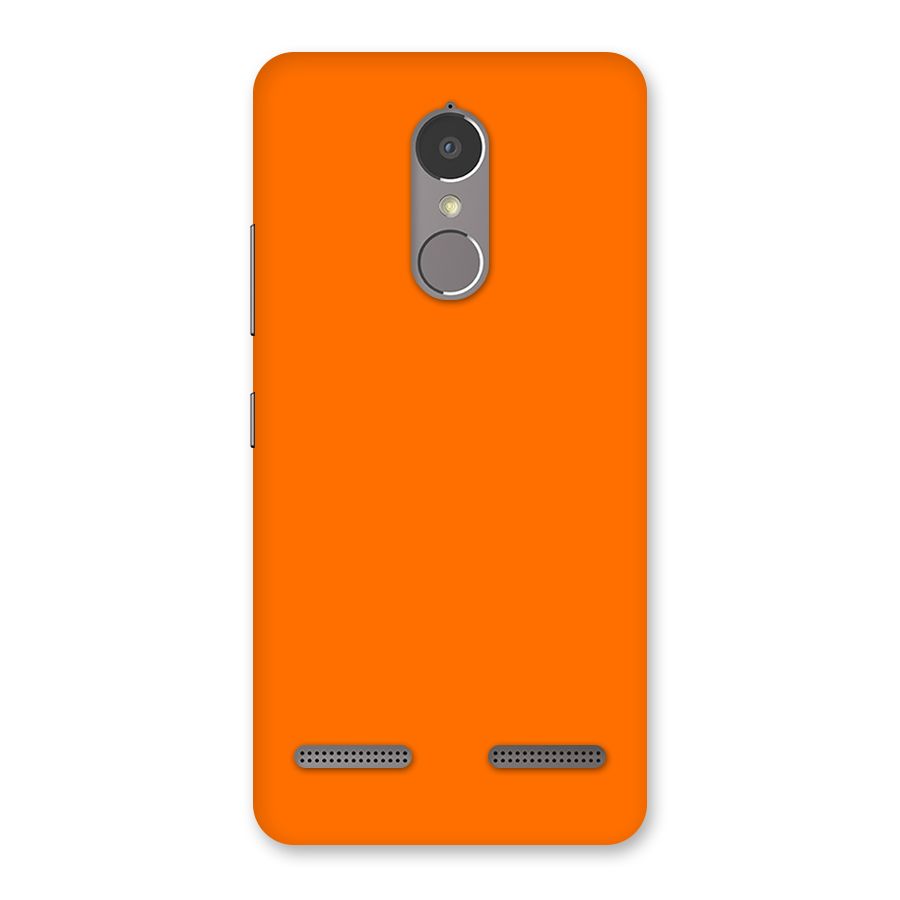 Mac Orange Back Case for Lenovo K6 Power