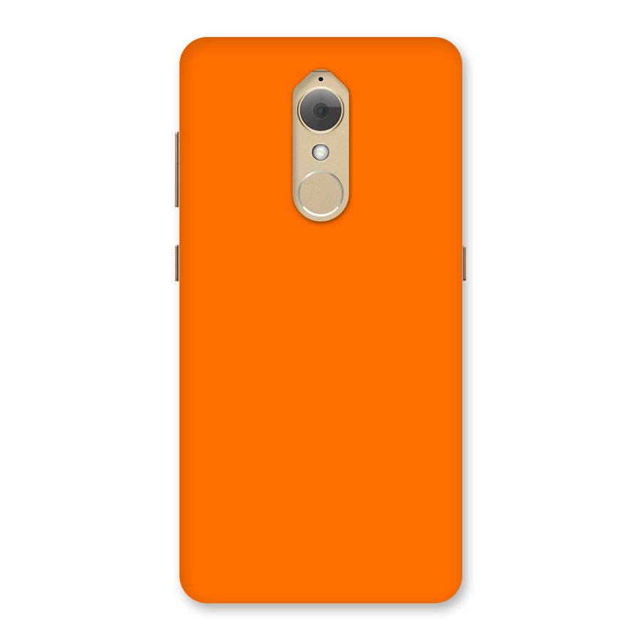 Mac Orange Back Case for Lenovo K8
