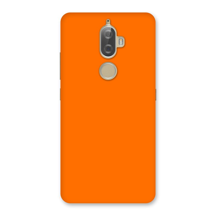 Mac Orange Back Case for Lenovo K8 Plus