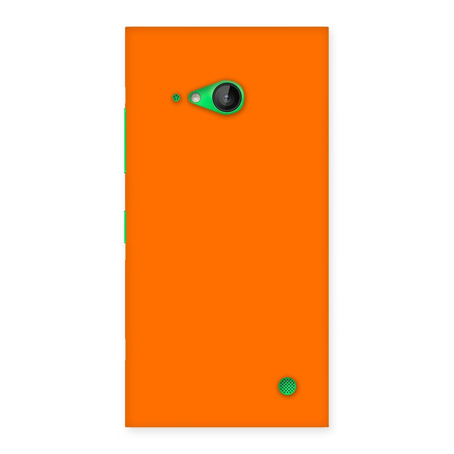 Mac Orange Back Case for Lumia 730