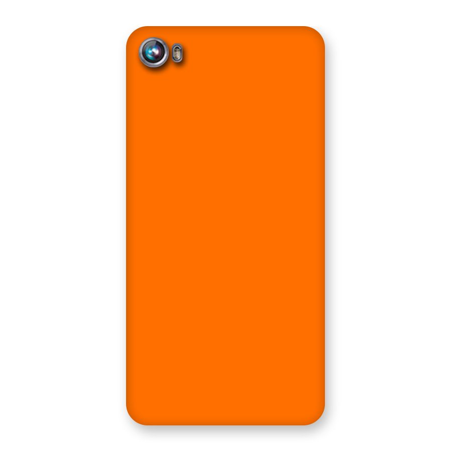 Mac Orange Back Case for Micromax Canvas Fire 4 A107