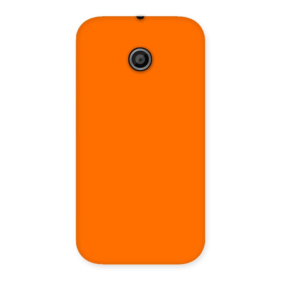 Mac Orange Back Case for Moto E