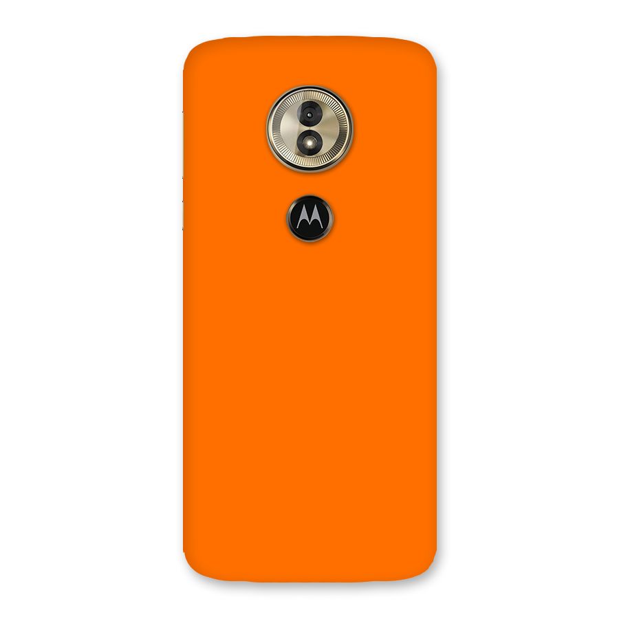 Mac Orange Back Case for Moto G6 Play