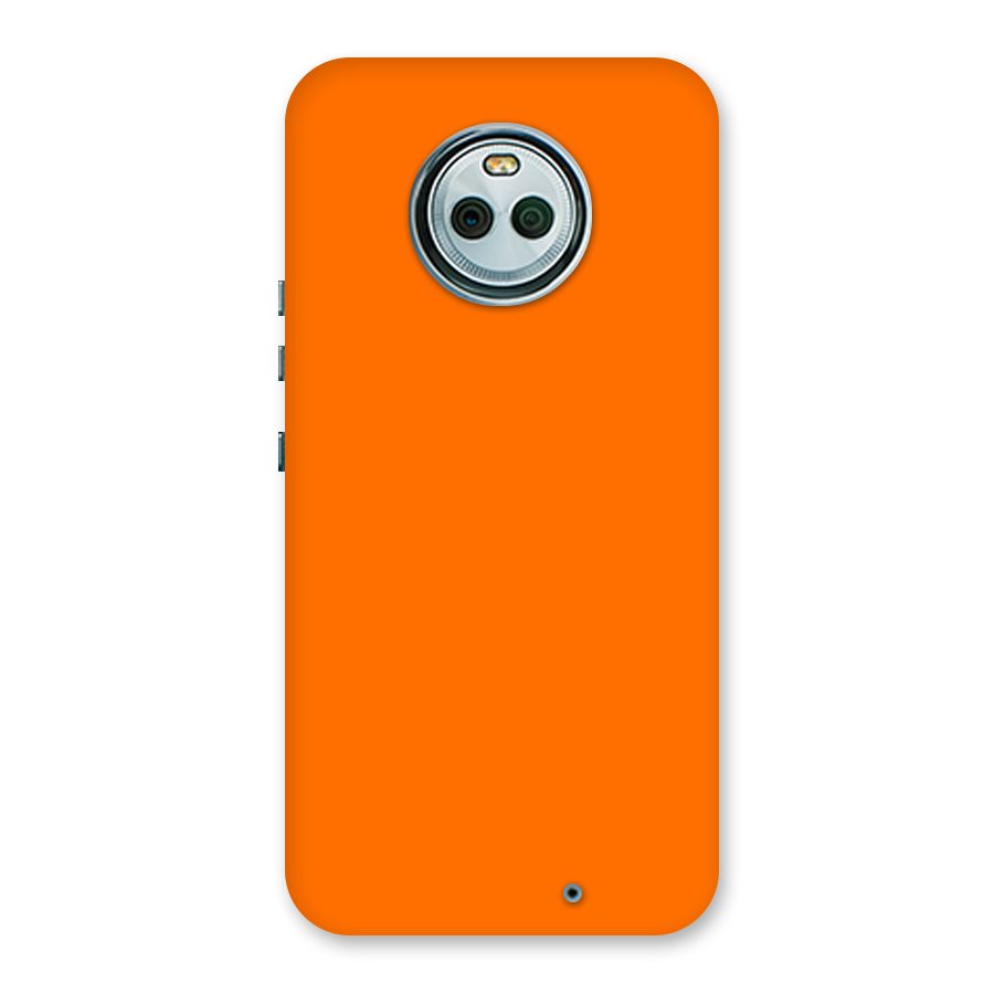 Mac Orange Back Case for Moto X4