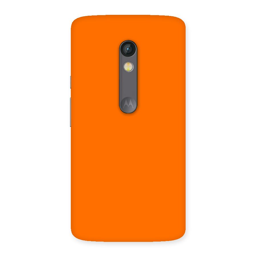 Mac Orange Back Case for Moto X Play