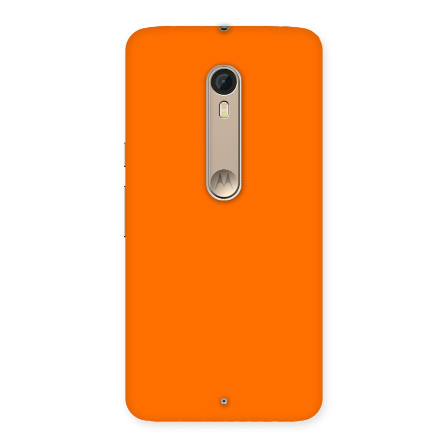 Mac Orange Back Case for Motorola Moto X Style