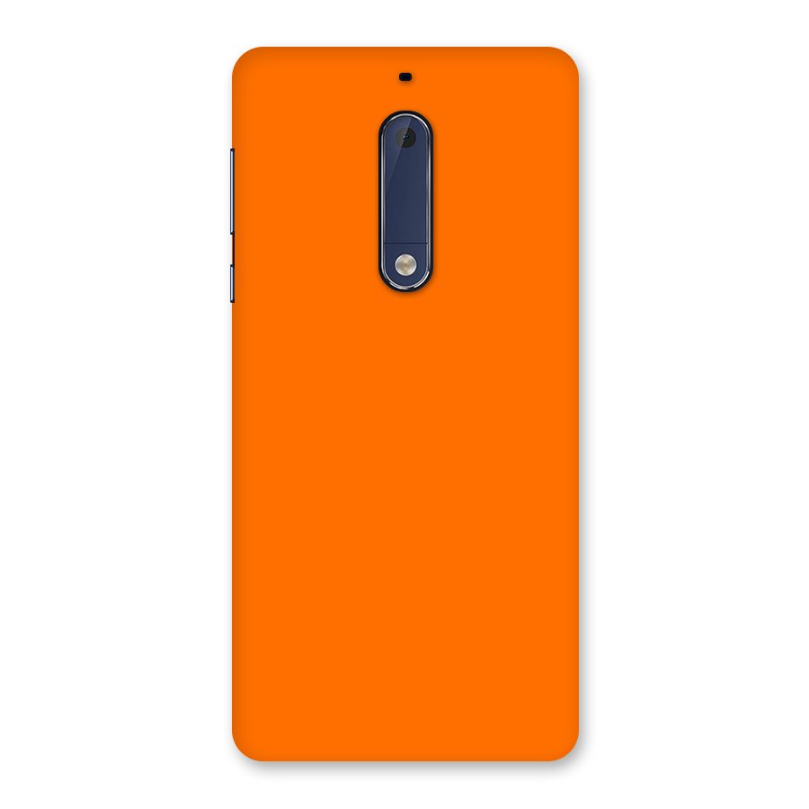 Mac Orange Back Case for Nokia 5