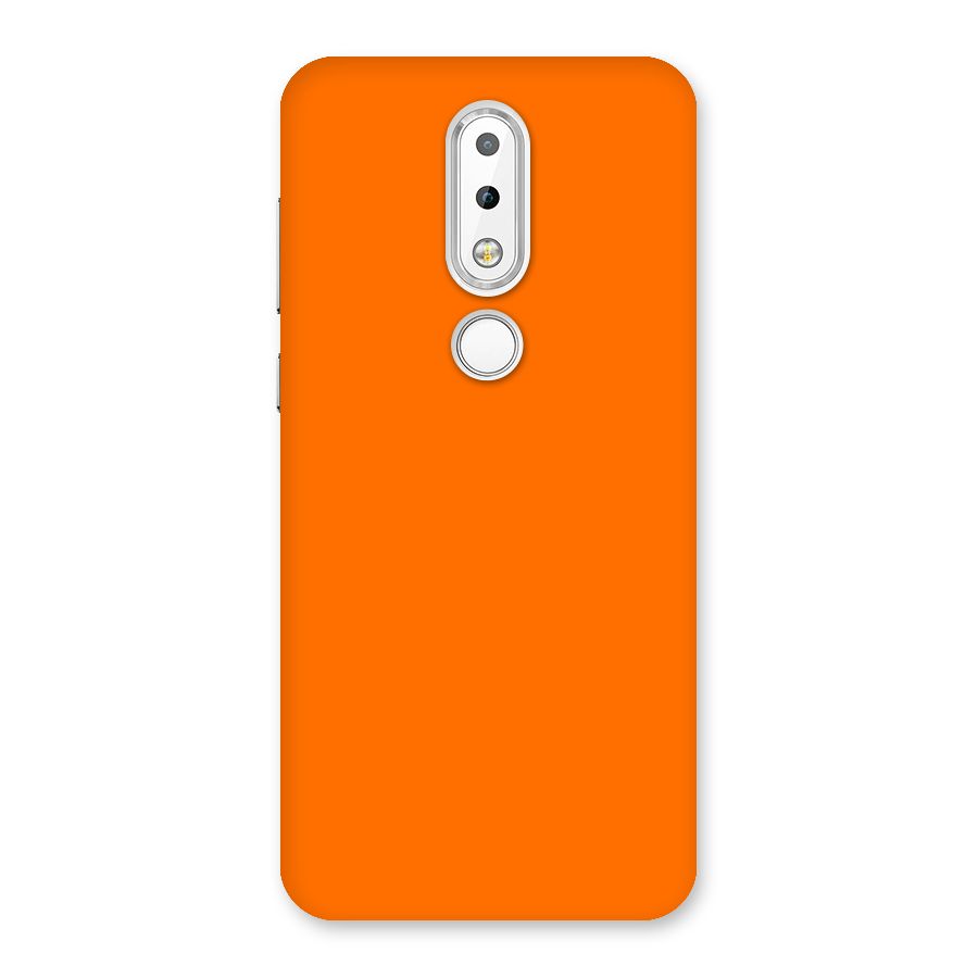 Mac Orange Back Case for Nokia 6.1 Plus