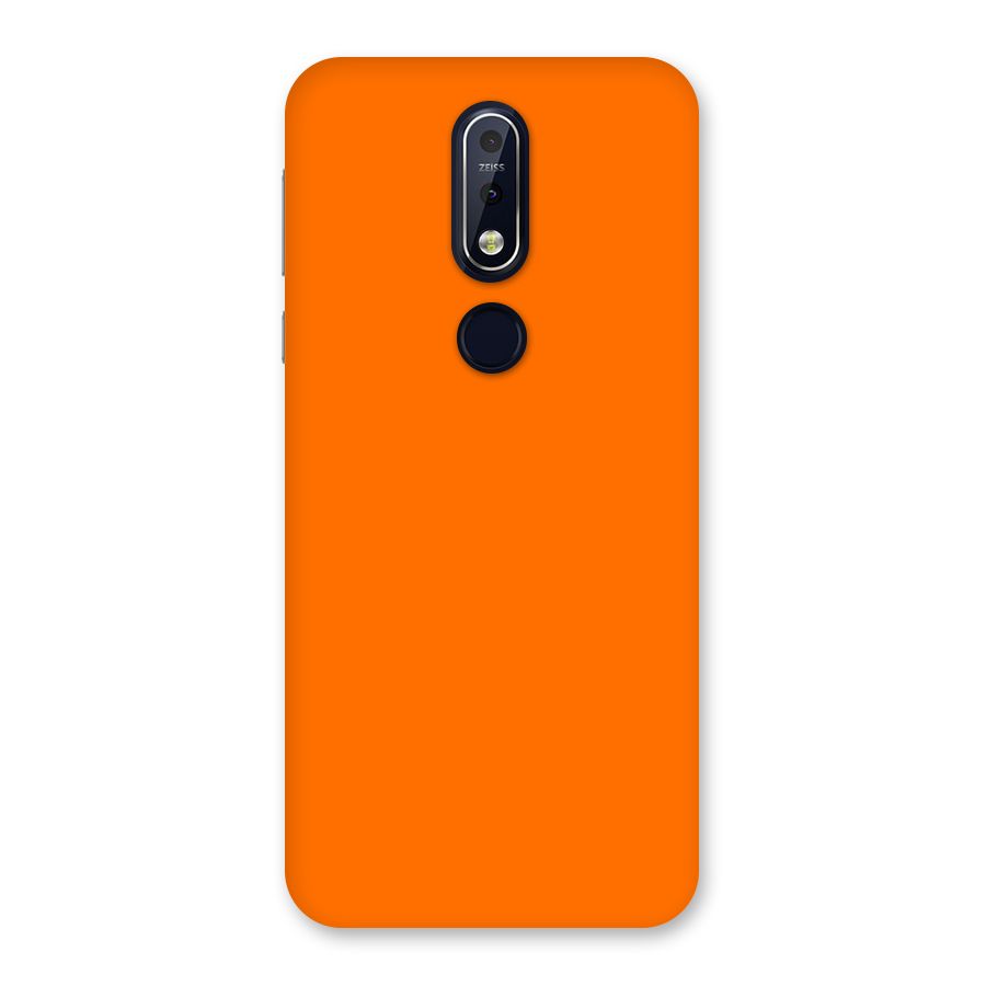 Mac Orange Back Case for Nokia 7.1