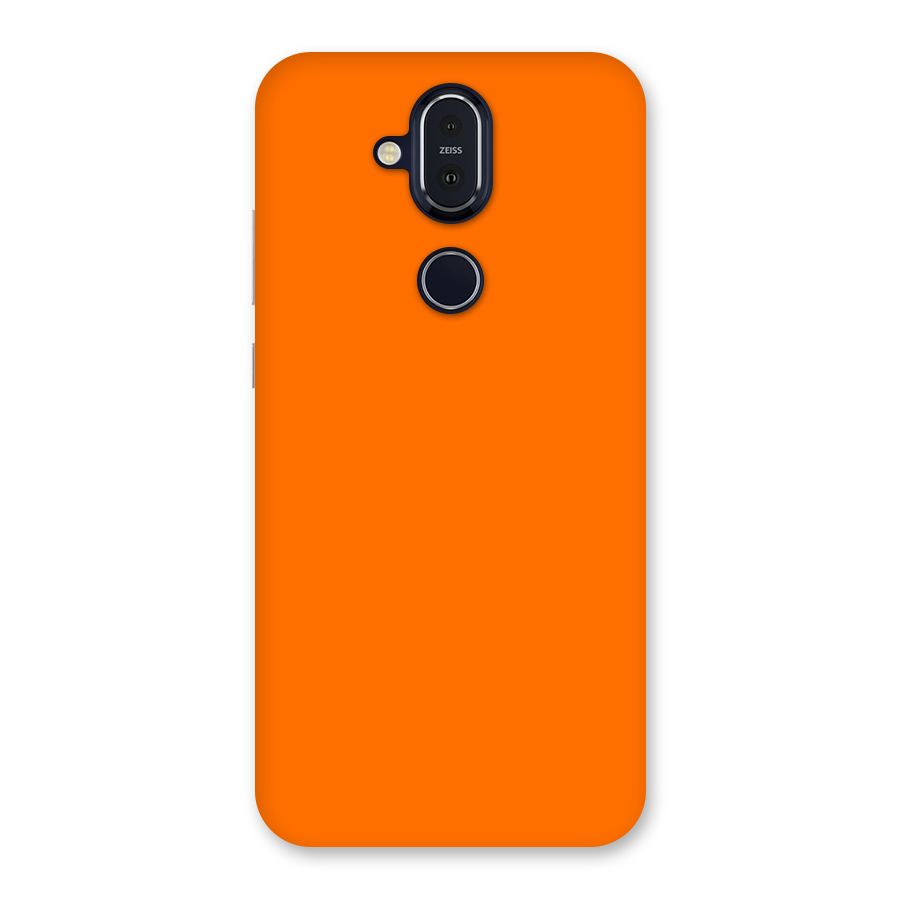 Mac Orange Back Case for Nokia 8.1