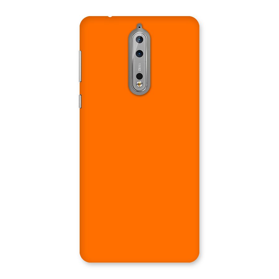 Mac Orange Back Case for Nokia 8
