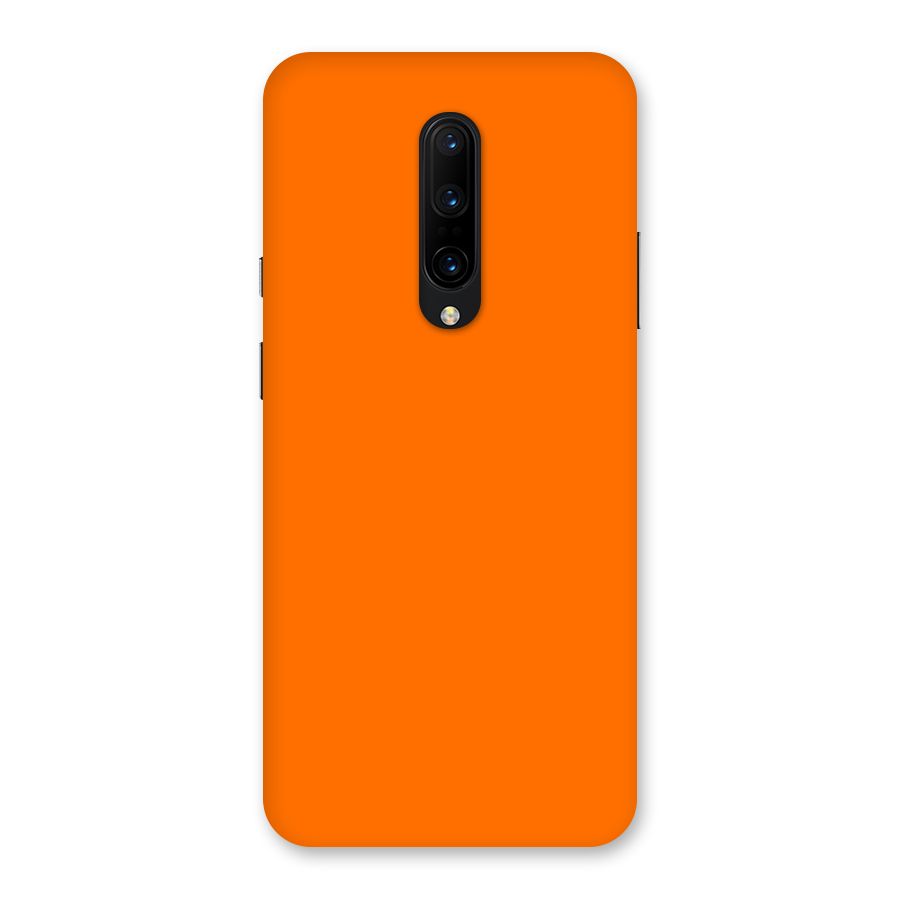 Mac Orange Back Case for OnePlus 7 Pro