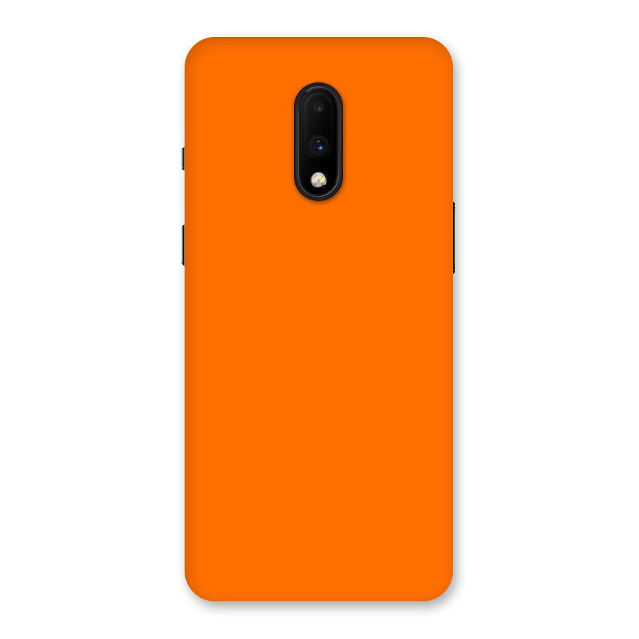 Mac Orange Back Case for OnePlus 7