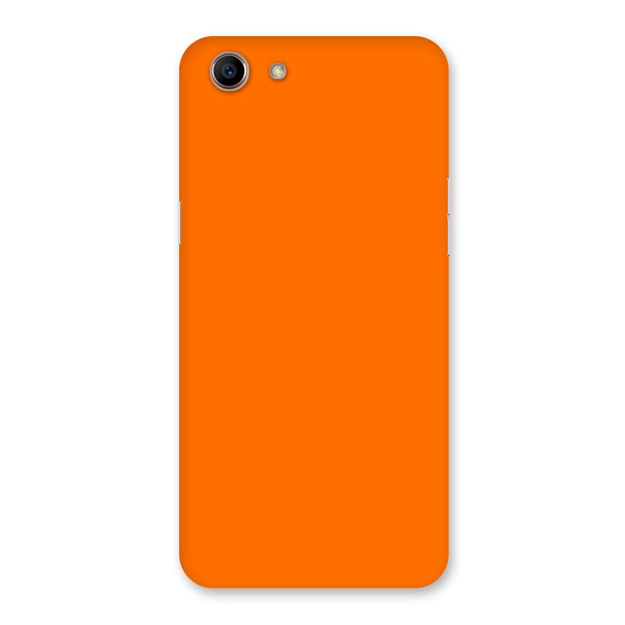 Mac Orange Back Case for Oppo A83 (2018)