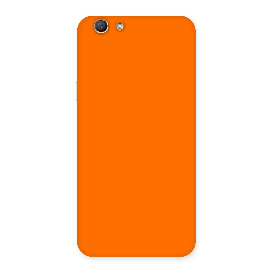 Mac Orange Back Case for Oppo F1s