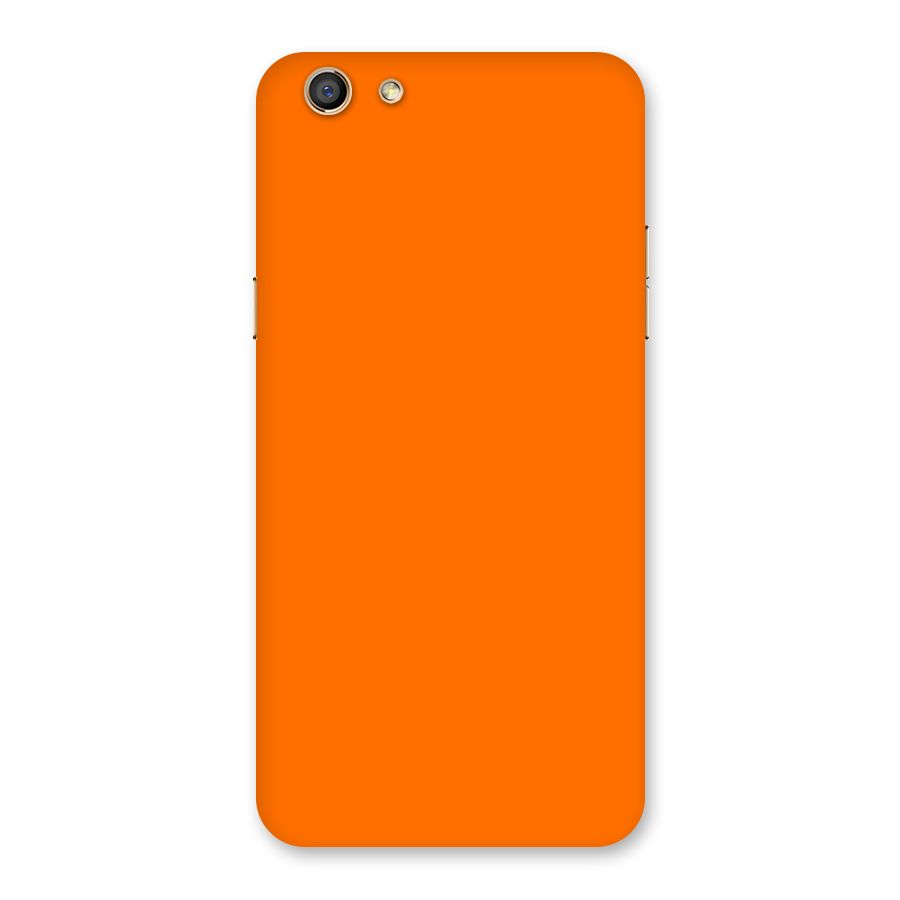 Mac Orange Back Case for Oppo F3
