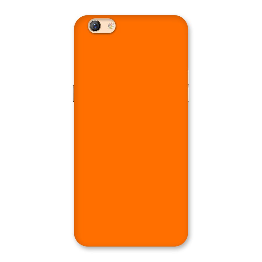 Mac Orange Back Case for Oppo F3 Plus