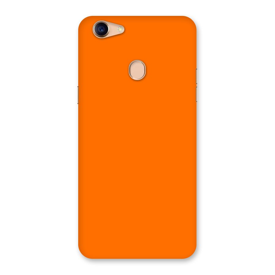 Mac Orange Back Case for Oppo F5