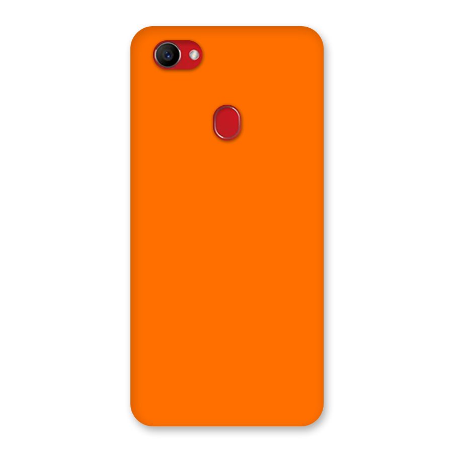 Mac Orange Back Case for Oppo F7